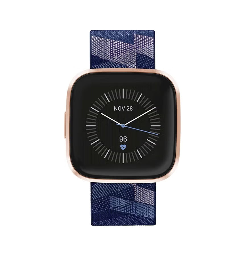 Fitbit Versa 2 Fitness Tracker - Navy Pink with Heart Rate Monitor &amp; Amazon Alexa Built - in image 0