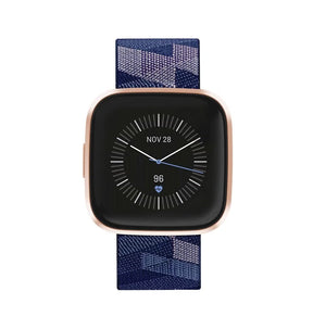 Fitbit Versa 2 Fitness Tracker - Navy Pink with Heart Rate Monitor &amp; Amazon Alexa Built - in image 0