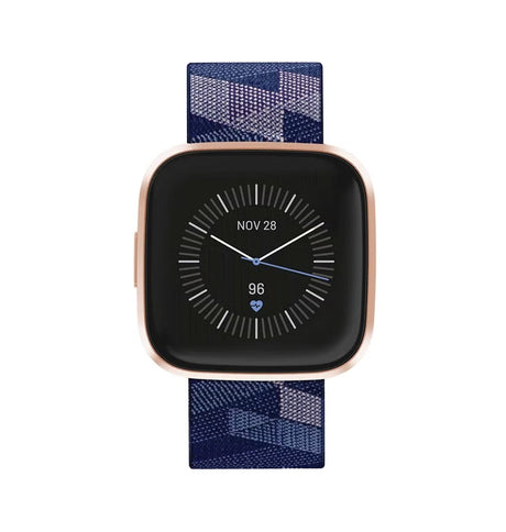Fitbit Versa 2 Fitness Tracker - Navy Pink with Heart Rate Monitor &amp; Amazon Alexa Built - in image 0