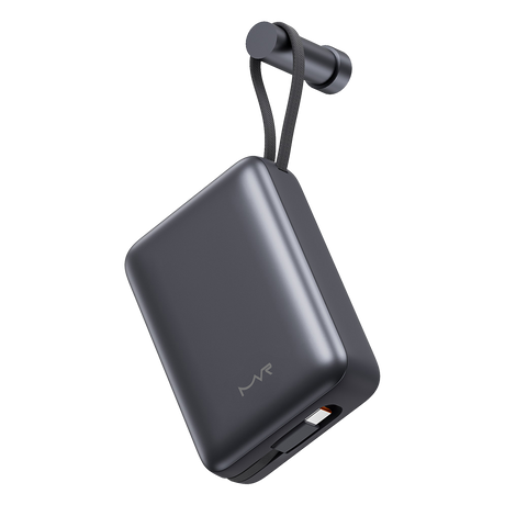 Rapid-20x Ultrafast 20000mAh MVR Power Bank - Grey | High Capacity Portable Charging image 2