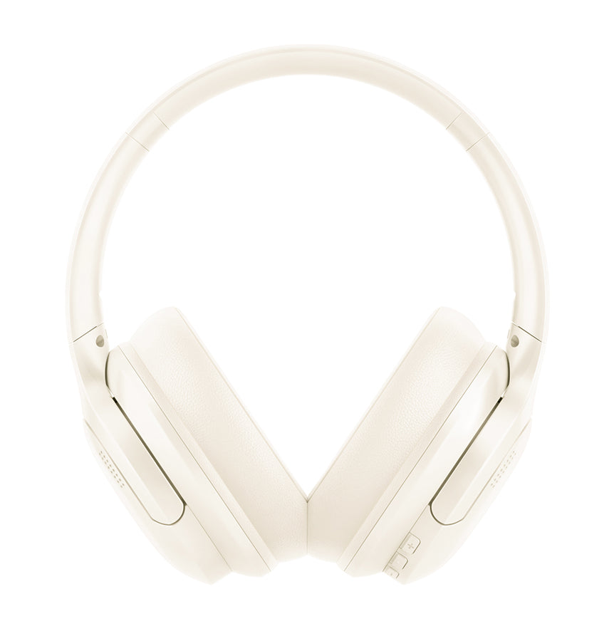 MVR Sonic Wave Headphones – Cream | Crystal-Clear Sound, Elegant Finish & Comfortable Fit image 0