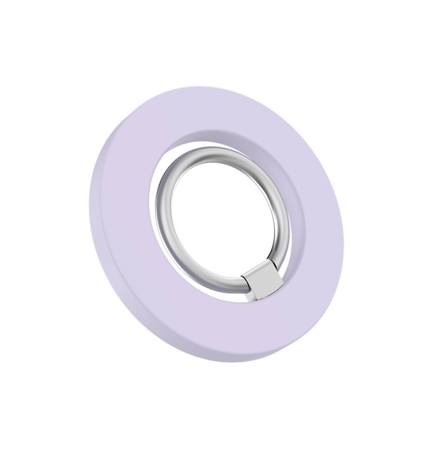 Beetle MagSafe Ring – Lavender | Liquid Silicone Finger Grip with Strong Magnetic Hold & Slim Design