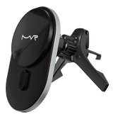 MVR T2 MagSafe Car Phone Holder - Glossy Black | Strong Magnetic Hold & 360° Adjustable image 0