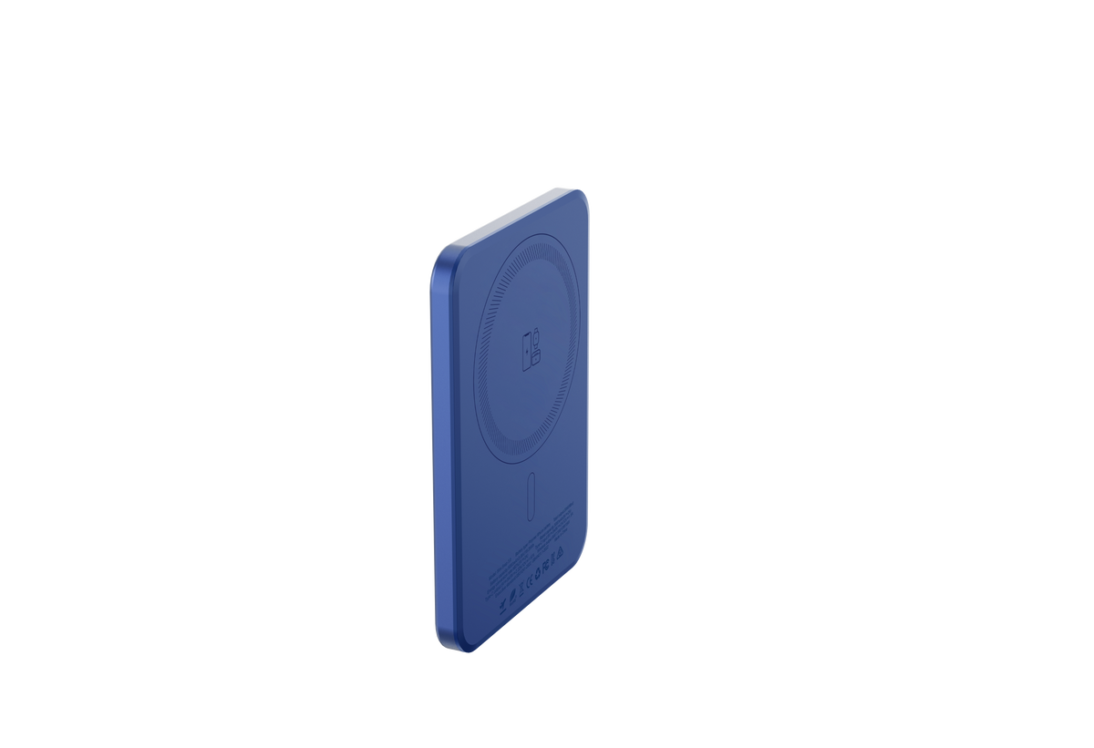 MVR Slim Snap 3.0 5000mAh MagSafe Power Bank - Navy