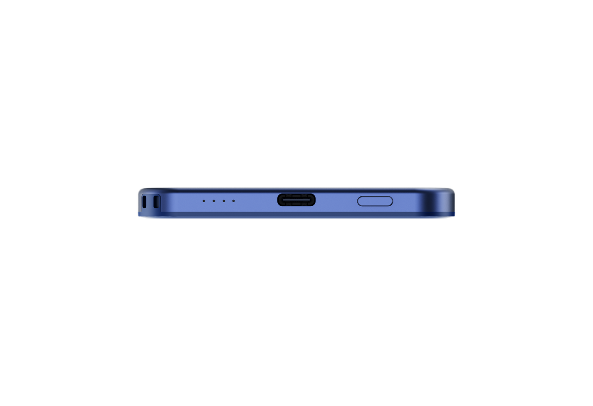 MVR Slim Snap 3.0 5000mAh MagSafe Power Bank - Navy