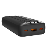 Rapid 20W Power Bank – Black | MVR Ultrafast Series, 20,000 mAh Capacity with Built‑in Cable image 6