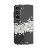 Samsung S23 Case – Clear | Case-Mate Karat Pearl Cover – Antimicrobial Protection & Elegant Finish image 0