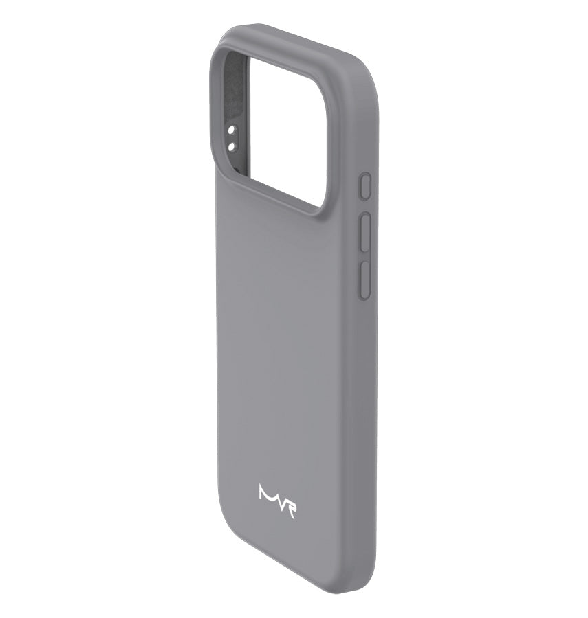 iPhone 17 Pro Case – Grey | MVR Liquid Silicone Soft-Touch Finish, Anti-Slip Grip, Premium Protection image 2