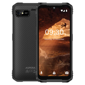 Aspera R10 - Black | 13MP rear + 8MP front | 6.52" HD+ display | 5100mAh Long Lasting battery Smartphone image 0