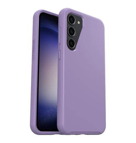 Samsung S23 Plus Case – Lilac (Purple) | OtterBox Symmetry Series, Soft Touch Protective Cover image 0