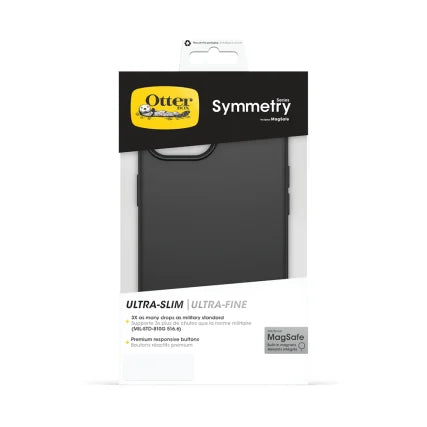 iPhone 13/14/15 Magsafe Case – Black | OtterBox Symmetry Series, Soft Touch Protective Cover image 5