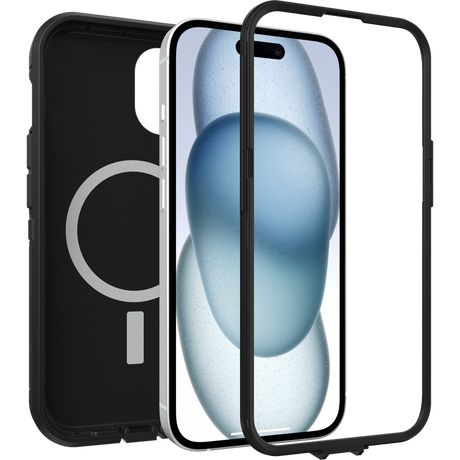 iPhone 15 Otterbox Defender XT Magsafe Back Cover - Black image 2