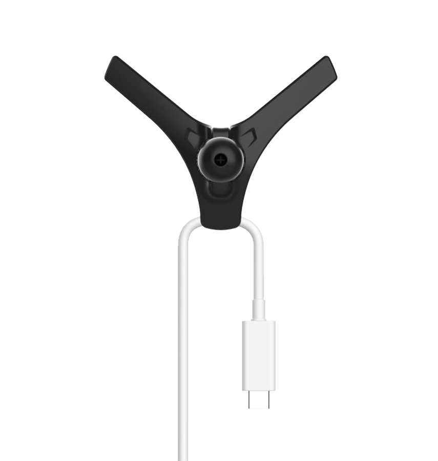 MVR T2 MagSafe Car Phone Holder - Glossy Black | Strong Magnetic Hold & 360° Adjustable image 2