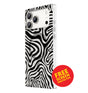 iPhone 17 Pro Max BoxedIn Case – Mono Swirl | MVR Slim Protective Cover, Stylish Pattern, MagSafe Compatible image 0