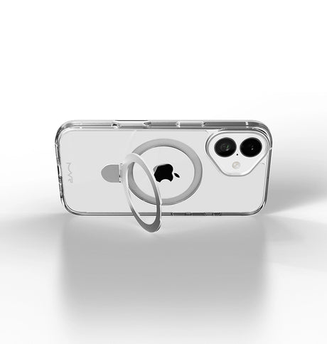 iPhone 17 Pro Max Case – Silver | MVR Stellar Stand Kickstand Function, Slim Protection, MagSafe Compatible image 3