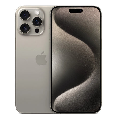 iPhone 15 Pro Max Refurbished 256GB – Natural | Good Condition | 1-Year Warranty image 0
