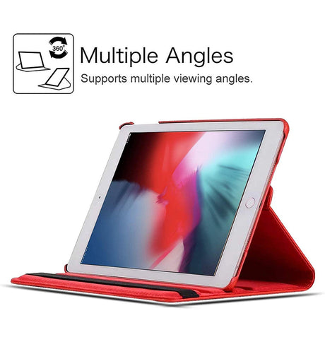 Apple 10.9 inch iPad (10th Gen) 360 Full Body Case - Red | Shockproof Protective Cover