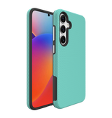 Samsung Galaxy S25 Plus MagSafe Case - Mint |Triangle Texture Rugged Shockproof Cover