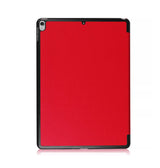 Apple iPad 10.2/Pro 10.5/Air 3 10.5 Case - Red | Canvas Smart Case with Apple Pencil Slot, Shockproof & Scratch - Resistant Protective Cover