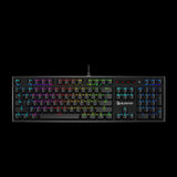 Bloody B820R Keyboard – Black | RGB Backlit, Light Strike Mechanical Switches, Durable Gaming Performance