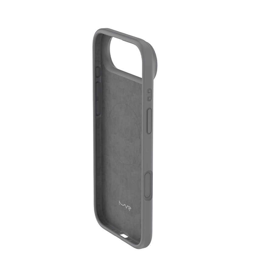 iPhone 17 Air Liquid Silicone Case – Grey | MVR Soft-Touch Finish, Anti-Slip Grip, Premium Protection image 1