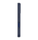 iPhone 16 MVR Liquid Silicone Stand Case - Navy Blue | Soft - Touch, Adjustable Kickstand image 2