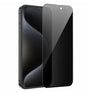 iPhone 15 Plus/16 Plus Generic Privacy Tempered Glass - Black | Scratch-Resistant, Perfect Fit Design image 0
