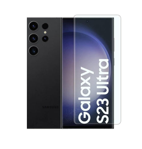 Samsung Galaxy S23 Ultra Tempered Glass Screen Protector - Clear | Scratch-Resistant, Perfect Fit Design image 0