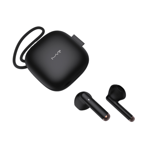 MVR Mavis Wireless Earbuds – Black | Bluetooth 5.2, 25H Playtime, Comfort – Fit & Touch Controls image 3