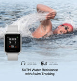 Amazfit Bip S Smartwatch – White | Ultra-Light, 40-Day Battery, Always-On Display, Waterproof, Heart Rate Monitor image 3