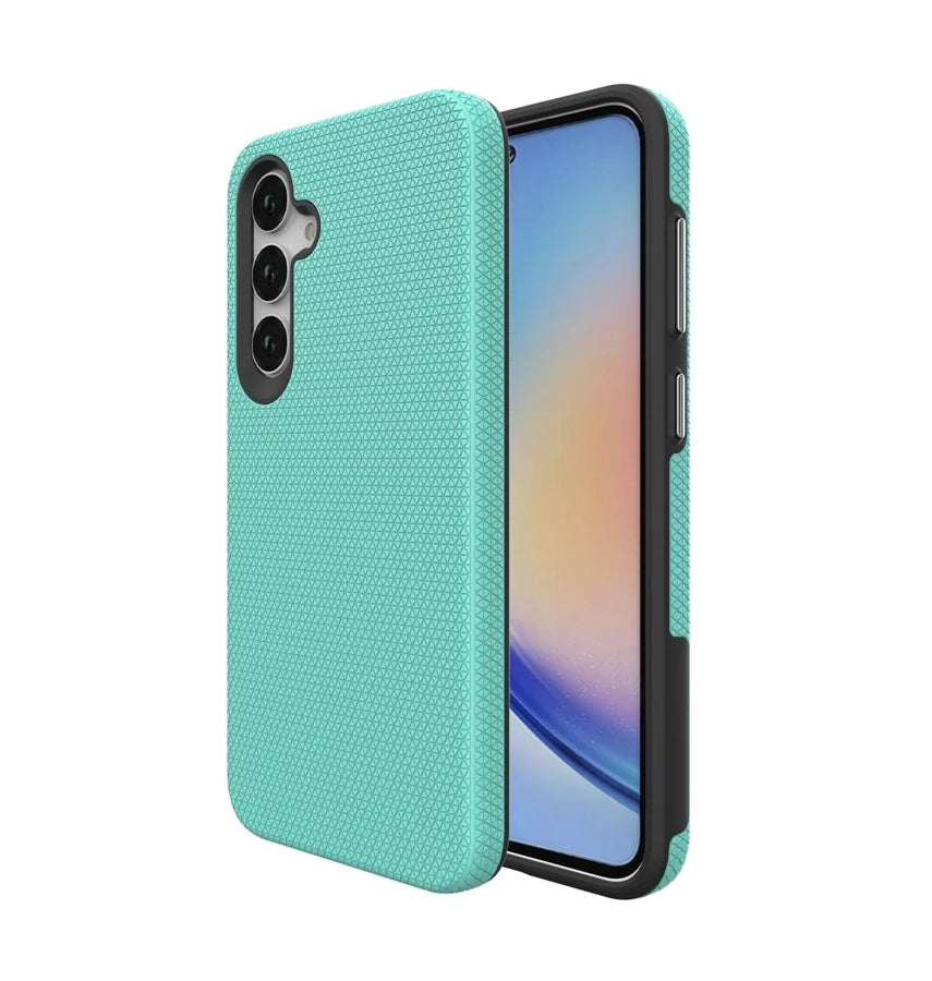 Samsung A05S Triangle Cover - Mint | Slim Shockproof Protective Case with Geometric Design & Grip Protection image 0