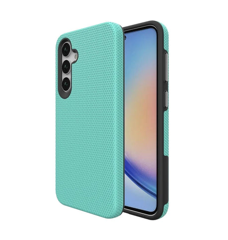 Samsung A05S Triangle Cover - Mint | Slim Shockproof Protective Case with Geometric Design & Grip Protection image 0