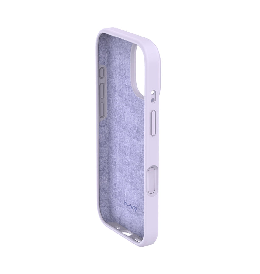iPhone 17 Liquid Silicone Case – Lavender | MVR Fade-Resistant Color, Smooth Texture, MagSafe Alignment image 1
