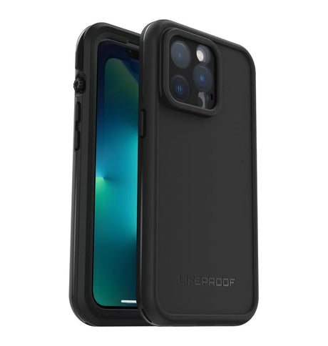 iPhone 13 Pro Max Case – Black | LifeProof FRE Waterproof, Dirtproof, Snowproof & Drop Protection Cover image 1