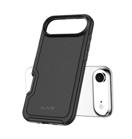 iPhone 17 Air Armour Matte Case – Black | MVR Strong Grip, Military-Grade Protection, Slim Matte Finish image 1