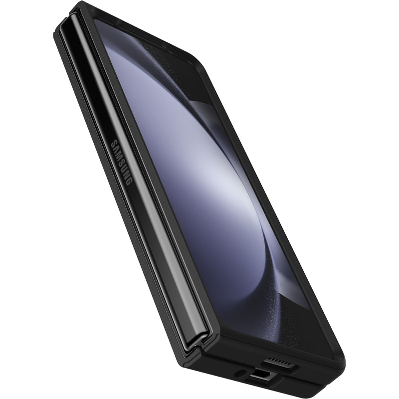 Samsung Z Fold 5 Case - Black | Otterbox Thin Flex Series, Wireless Charging Compatible Back Cover image 3