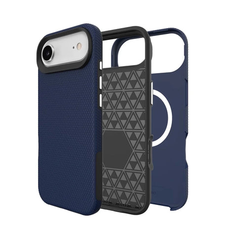 iPhone 17 Air MagSafe Case – Navy | Triangle Stylish Geometric Design, Slim Fit, Magnetic Charging Ready image 2
