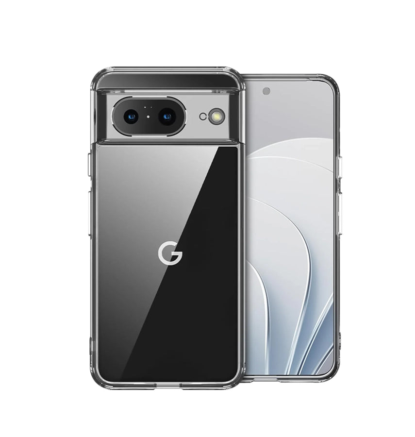 Google Pixel 8 2mm Hard Case - Clear | Slim Transparent Protective Cover with Scratch & Impact Resistance image 0