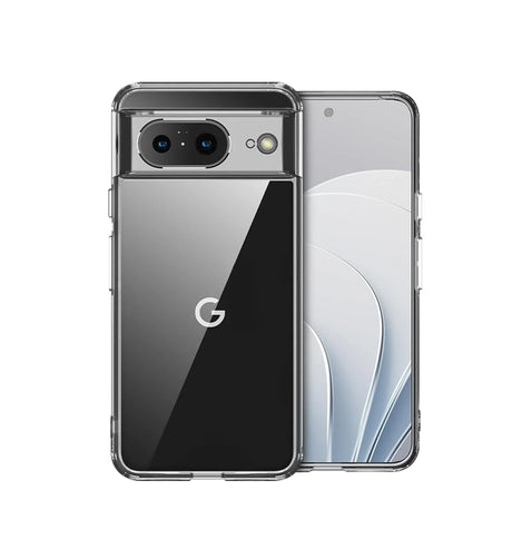 Google Pixel 8 2mm Hard Case - Clear | Slim Transparent Protective Cover with Scratch & Impact Resistance image 0
