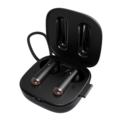 MVR Mavis Wireless Earbuds – Black | Bluetooth 5.2, 25H Playtime, Comfort – Fit & Touch Controls image 2