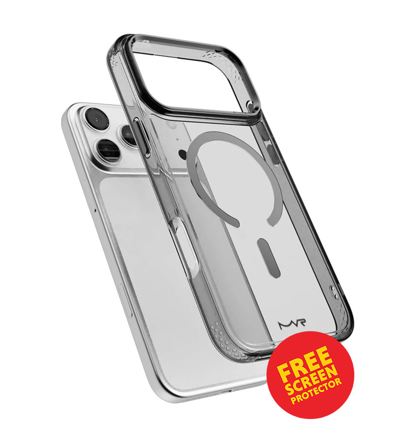 iPhone 17 Pro Max Impact IMD Case – Black | MVR Durable IMD Design, Scratch Resistant, Lightweight Protection image 0