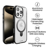 iPhone 16 Pro MVR Stellar Stand Case - Black | Kickstand Protective Back Cover image 4