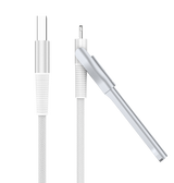 MVR Lightning Cable - White | MFi Certified 1.2m USB A, Fast Charging with Phone Stand image 3