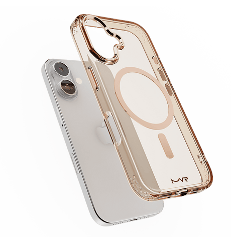 iPhone 16 MVR Impact IMD Case - Rose Gold | MagSafe Compatible, Scratch Resistant Back Cover image 3