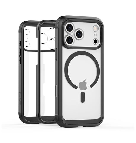 iPhone 17 Robust 360 Case – Black | MVR Full-Body Protection, Built-In Screen Guard, Shockproof Design image 1