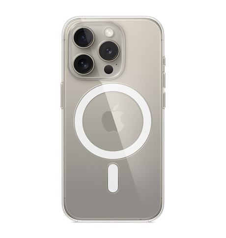 iPhone 15 Pro Transparent Case - Clear | Perfect Fit Design, Soft Touch Protective Cover image 0