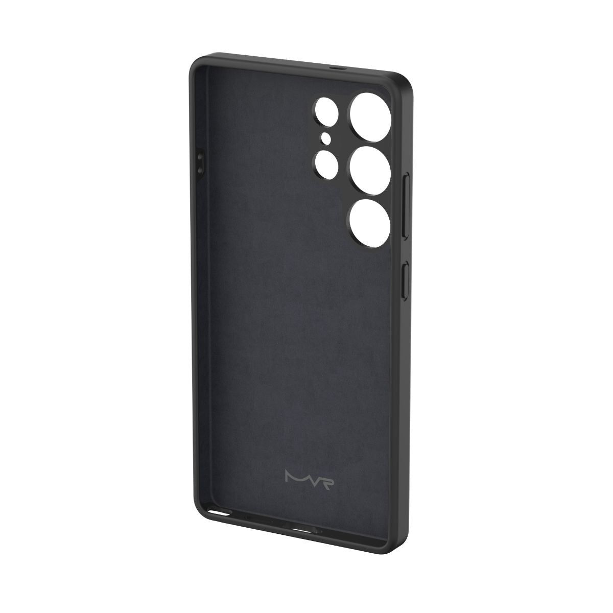 Samsung S25 Ultra Liquid Silicone Case - Black | MVR Soft-Touch Protective Cover