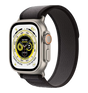 Apple Watch 38/40/41mm Wild Path Loop Sports Band – Black/Grey | Sweat-Resistant Nylon, Comfort Fit image 0