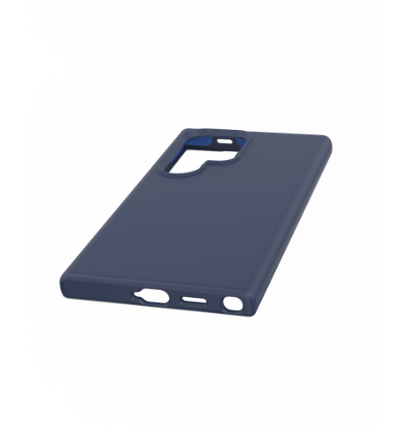 Samsung S24 Ultra MVR Liquid Silicone Case - Navy | Soft Touch Protective Cover image 3