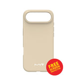 iPhone 17 Air Liquid Silicone Case – Vanilla | MVR Soft-Touch Finish, Anti-Slip Grip, Premium Protection image 0